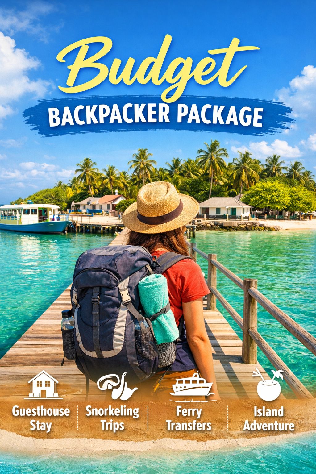 Budget Backpacker Package – 2N/3D Local Island Experience