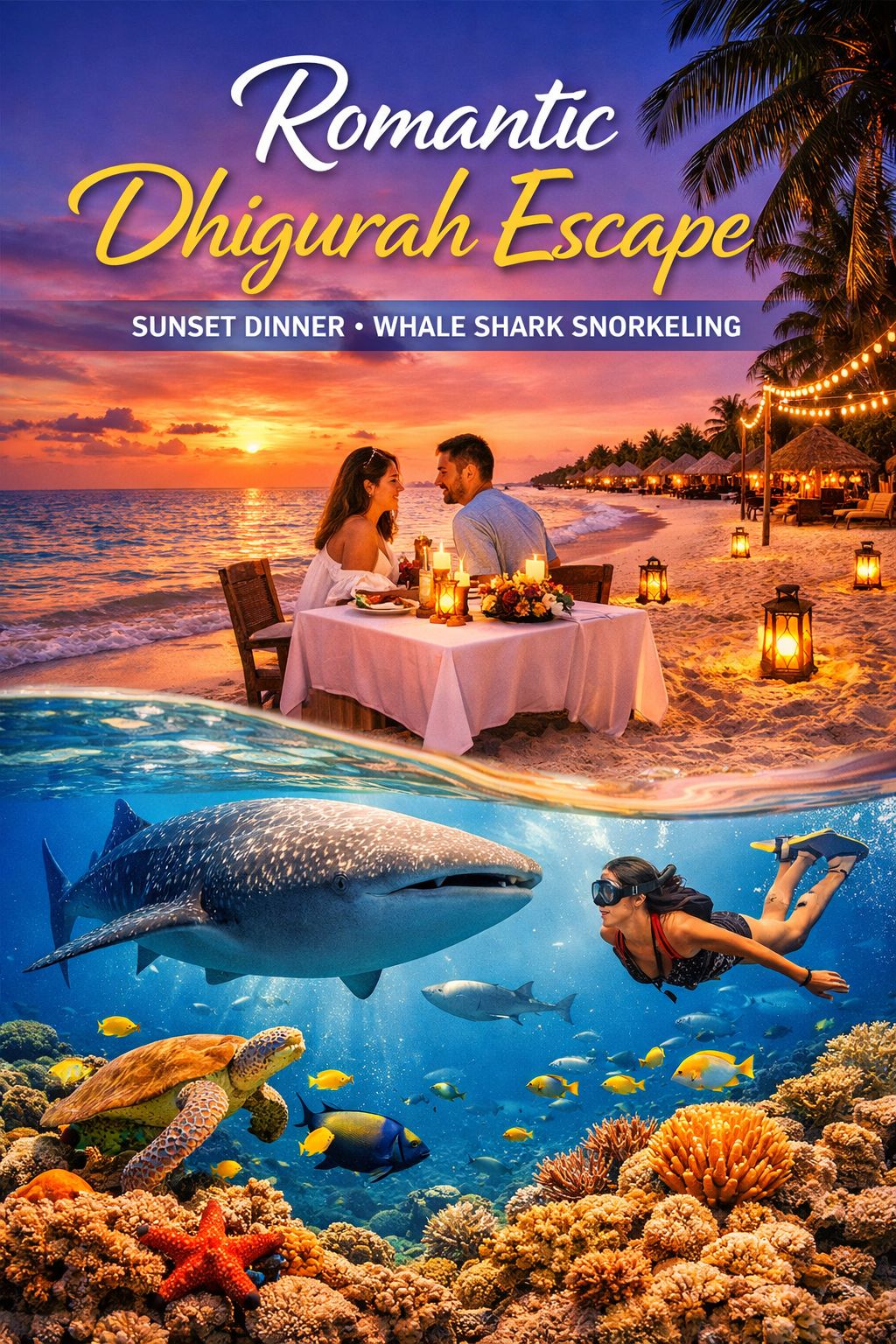Romantic Dhigurah Escape – 4 Nights / 5 Days